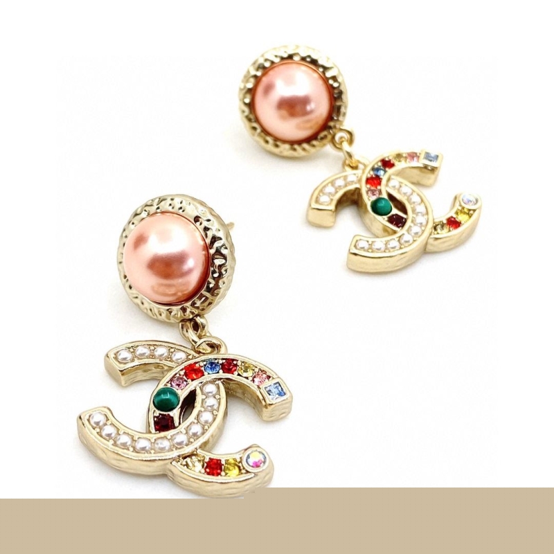 Ch*el earrings